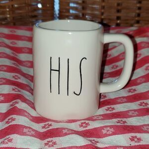 Rae Dunn by Magenta HIS Mug Cup NWT